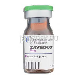 ザベドス Zavedos, イダルビシン 5mg 注射 (ファイザー社) 情報シート1