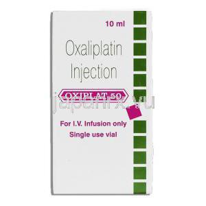 オキシプラチン Oxaliplatin, エルプラット ジェネリック, オキサリプラチン 50mg (Sun Pharma) 箱
