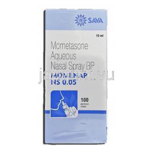 モメタゾン アクエリアス Mometasone Aqueous, ナゾネックス ジェネリック, Nasal Spray, フランカルボン酸モ