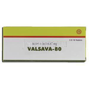 バルサバ Valsava-80, ディオバン ジェネリック, バルサルタン 80mg 箱