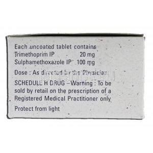 セプトラン Septran, トリメトプリム, 20 mg, スルファメトキサゾール, 100 mg, 小児用, コトリモキサゾー