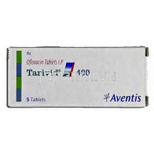 タリビッド400 Tarivid 400, オフロキサシン, 400 mg, 錠 箱