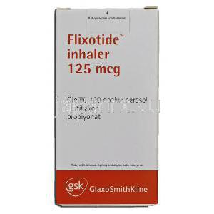 フリキソタイド Flixotide Inhaler, 125mcg, 吸入剤, 箱