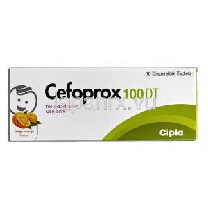 セフォプロックス Cefoprox, バナン ジェネリック (DT), セフポドキシム, 100mg, 錠 箱