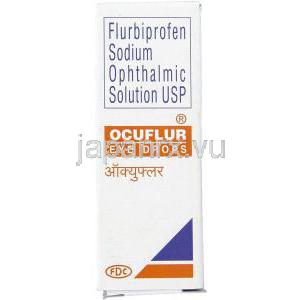 フルルビプロフェン（Generic Ocufen）, Ocuflur, 5ml 点眼薬 (FDC) 箱