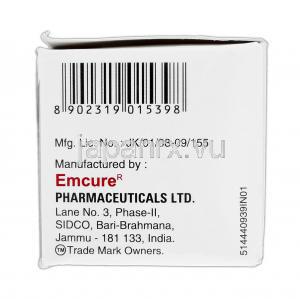 サスティネックス-30 Sustinex-30, プリリジー ジェネリック, ダポキセチン, 30 mg, 錠, 製造者情報