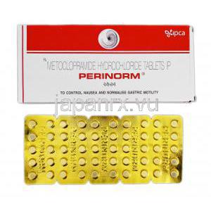 ペリノーム Perinorm, レグラン ジェネリック, メトクロプラミド, 10mg, 錠