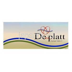  デプラット　Deplatt、ジェネリックプラビックス、クロピドグレル75mg　箱