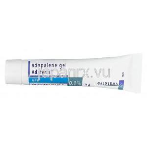 Adaclene　15gm　アダクレーン、ジェネリックディファ、アダパレンゲル0.1％