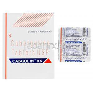 Cabgolin0.5、ジェネリックドスティネックス　Dostinex、カベルゴリン　0.5mg