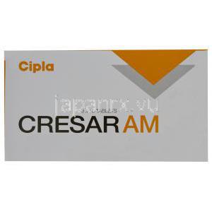 クレサール　Cresar AM、アムロジピン5mg／　テルミサルタン40mg　箱