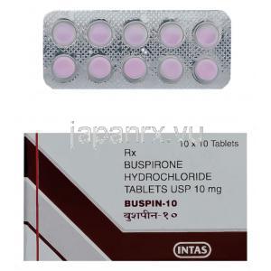 バスピン, 塩酸ブスピロン 10 mg錠