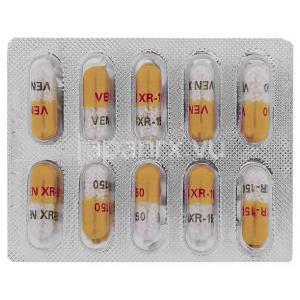 ベンラー XR, ベンラファキシン 150 mg カプセル