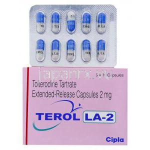 テロルLA, 酒石酸トルテロジン  2 mg