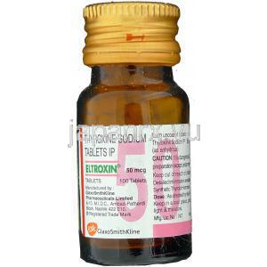 エルトロシン, レボチロキシンナトリウム    50 mcg 錠