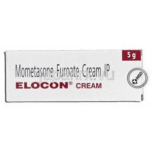 エロコン, フランカルボン酸モメタゾン 5g, クリーム 箱