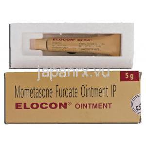 エロコン Elocon, モメタゾンフロ酸エステル, 5g, 軟膏