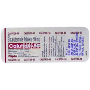 カルタイド（ジェネリックカソデックス） ビカルタミド 50 mg 包装