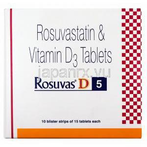 ロスバス D (ロスバスタチン/ ビタミン D3)