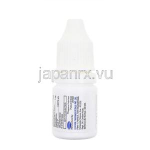オクポール Dx,ポリミキシンB硫酸塩/ クロラムフェニコール配合 点眼薬,5ml,箱,ボトル裏面情報