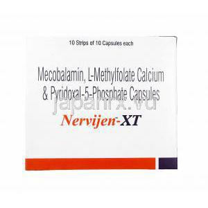 ナーヴィジェン XT ( L-メチルフォレート/ ピリドキシン(ビタミンB6)/ メチルコバラミン)