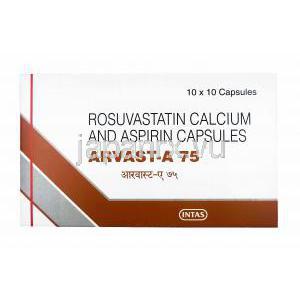 アルヴァスト A (ロスバスタチン/ 低用量アスピリン) 