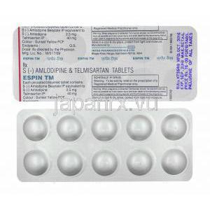 エスピン TM (テルミサルタン/ アムロジピン) 錠剤