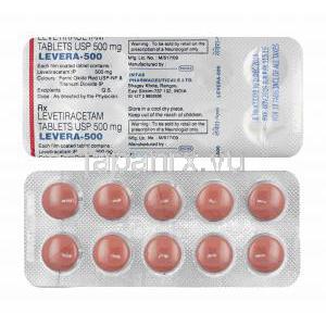 レベラ (レベチラセタム) 500mg 錠剤