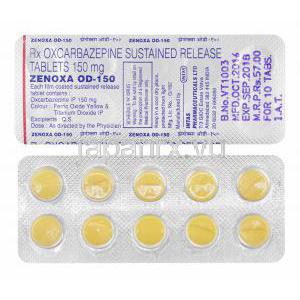 ゼノクサ OD (オクスカルバゼピン) 150mg 錠剤