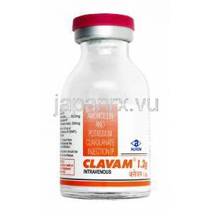 クラバム 注射 (アモキシシリン/ クラブラン酸) 1.2g バイアル