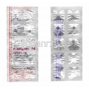 プロフィグラン (フルナリジン) 10mg 錠剤