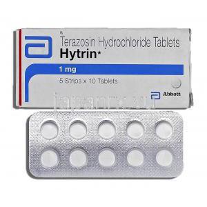 ハイトリン Hytrin, テラゾシン, 1mg, 錠