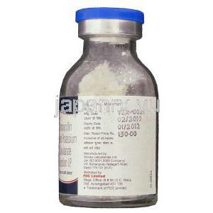 アモキシシリン / クラブラン酸 （オーグメンチン ジェネリック）, Flemiclav 1.2mg  静脈注射 (FDC) 製