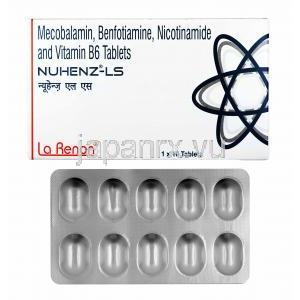 ヌヘンズ LS (メコバラミン/ ピリドキシン塩酸塩/ ニコチンアミド/ ベンフォチアミン)