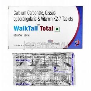 ウォークトール トータル (炭酸カルシウム/ シッサス・クアドラングラリス/ ビタミンK2-7)