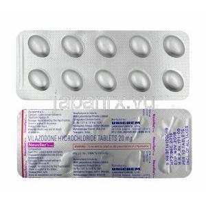 ニュービラズ (ビラゾドン) 40mg 錠剤