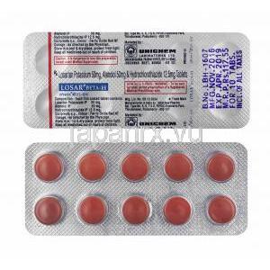 ロサル ベータ H (ロサルタン/ アテノロール/ヒドロクロロチアジド) 錠剤