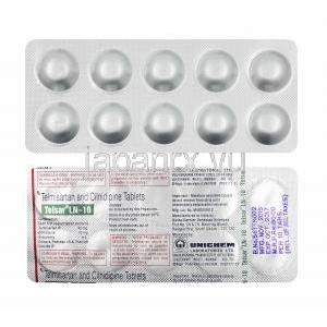 テルサー LN (シルニジピン/ テルミサルタン) 10mg 錠剤