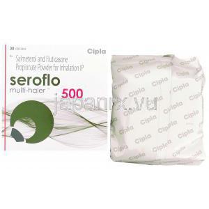 セロフロ, サルメテロール/フルチカゾン マルチ吸入剤50mcg/ 500mcg 30回分