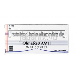 オルマト AMH (オルメサルタン / アムロジピン / ヒドロクロロチアジド)