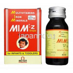 ミムZ ドロップ液 (マルチミネラル/ マルチビタミン)