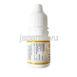 クロロコール 点眼薬,クロラムフェニコール0.5％ w/v, 10ml, 製造元：Jawa Pharmaceuticals Pvt Ltd, ボトル情報 -1