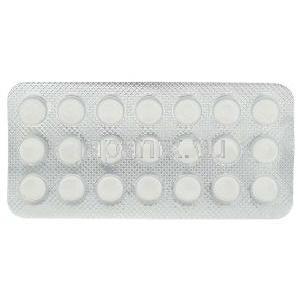 レボノルゲストレル / エチニルエストラジオール（緊急避妊薬） 0.10 0.02mg  錠 (Wyeth) 包装