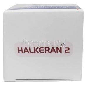 ハルケラン 2,クロラムブシル 2mg, 30錠, 製造元：Halsted Pharma, 箱上面