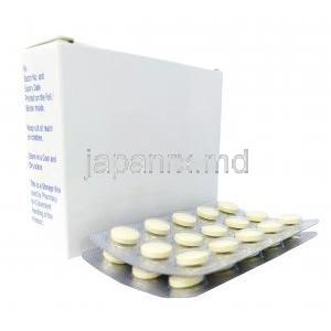 アクタプロ, アコチアミド 100 mg, 製造元：Sun Pharma, 箱, シート