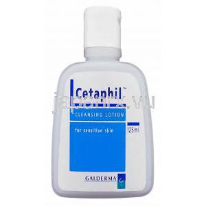 セタフィル　Cetaphil, 125ML 保湿ローション (Galderma) ボトル
