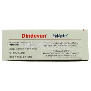 ディンデバン Dindevan, フェニンジオン 50mg 錠 (Biological E) 箱