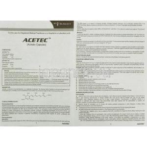 アセテック Acetec, ソリアタンジェネリック, アシトレチン 10mg 錠 (Dr.Reddy's) 情報シート2