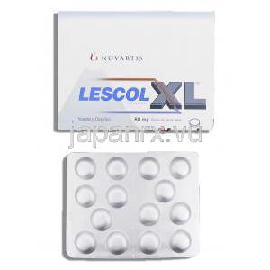 レスコールXL Lescol XL, ローコール ジェネリック, フルバスタチン 80mg (Novartis)
