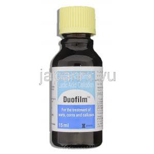 デュオフィルム Duofilm, サリチル酸 16.7%/ 乳酸 16.7% コロジオン (Satiefel) ボトル